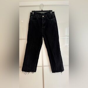 Denim Forum The Farrah High Rise Wise Leg Sz 28